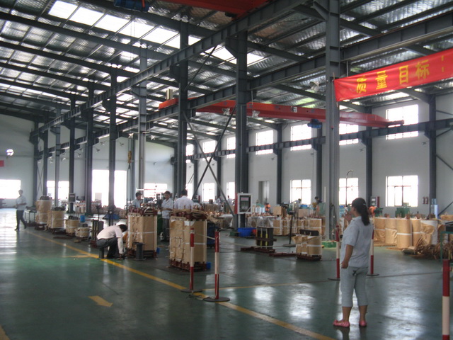 岳阳变压器生产车间